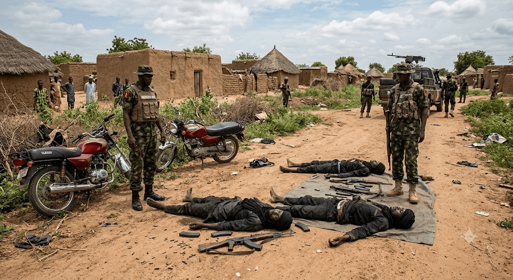 Attack Foiled: 4 Bandits Killed as Security Forces Repel Raid in Zamfara