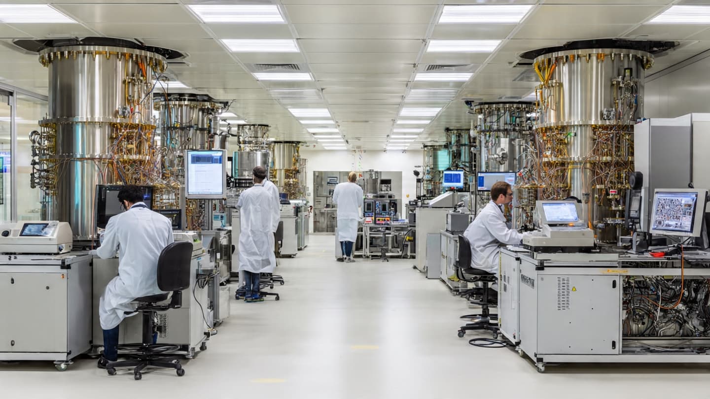 Tomorrow's Computers Are Being Built in Today's Laboratories. 