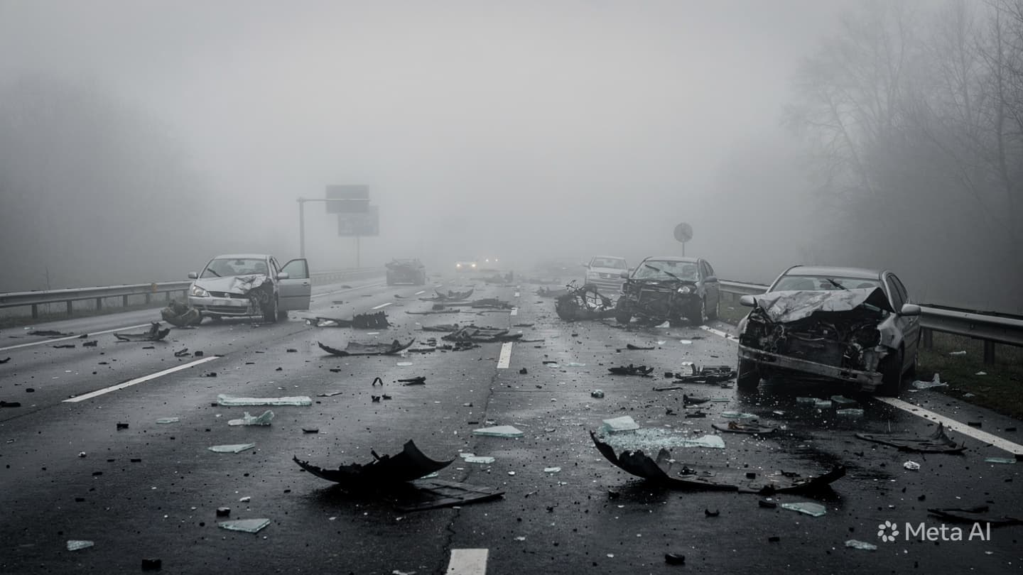 Fatal Pileup on Foggy Highway: Three Deaths Confirmed After Massive Collision in Hebei Today