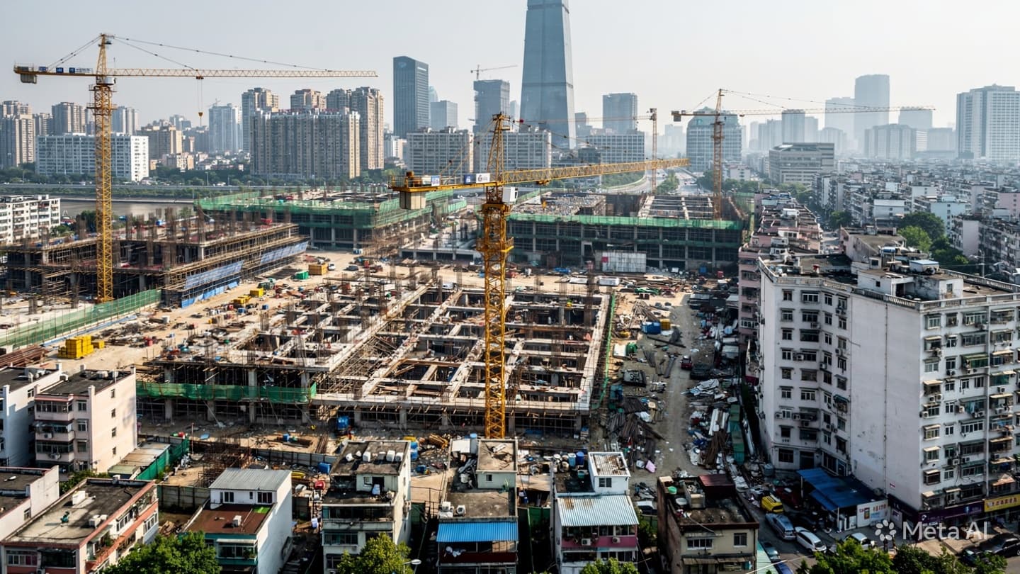Construction Accident in Shanghai: Two Workers Killed After Fatal Fall at City Building Site Construction Accident in Shanghai: Two Workers Killed After Fatal Fall at City Building Site