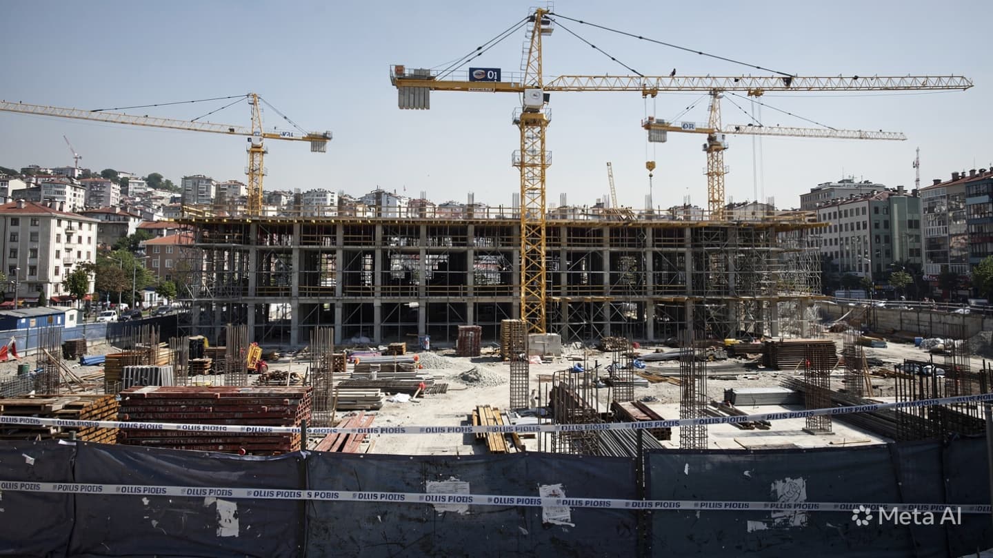 Workplace Disaster: Worker Falls to Death at Istanbul Construction Site During Morning Shift Today